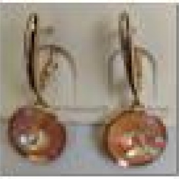 SWAROWSKI auskari apzeltīti