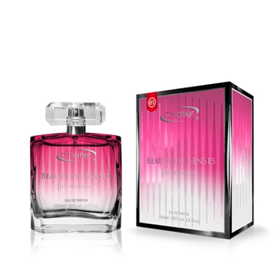 Chatler BEAUTY OF SENSES for woman sieviešu smaržūdens Chatler BEAUTY OF SENSES for woman sieviešu smaržūdens
