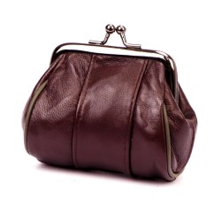 Retro monētu maks MONEY KEPPER dabīga āda