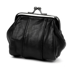 Retro monētu maks MONEY KEPPER dabīga āda