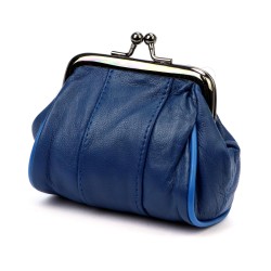 Retro monētu maks MONEY KEPPER dabīga āda