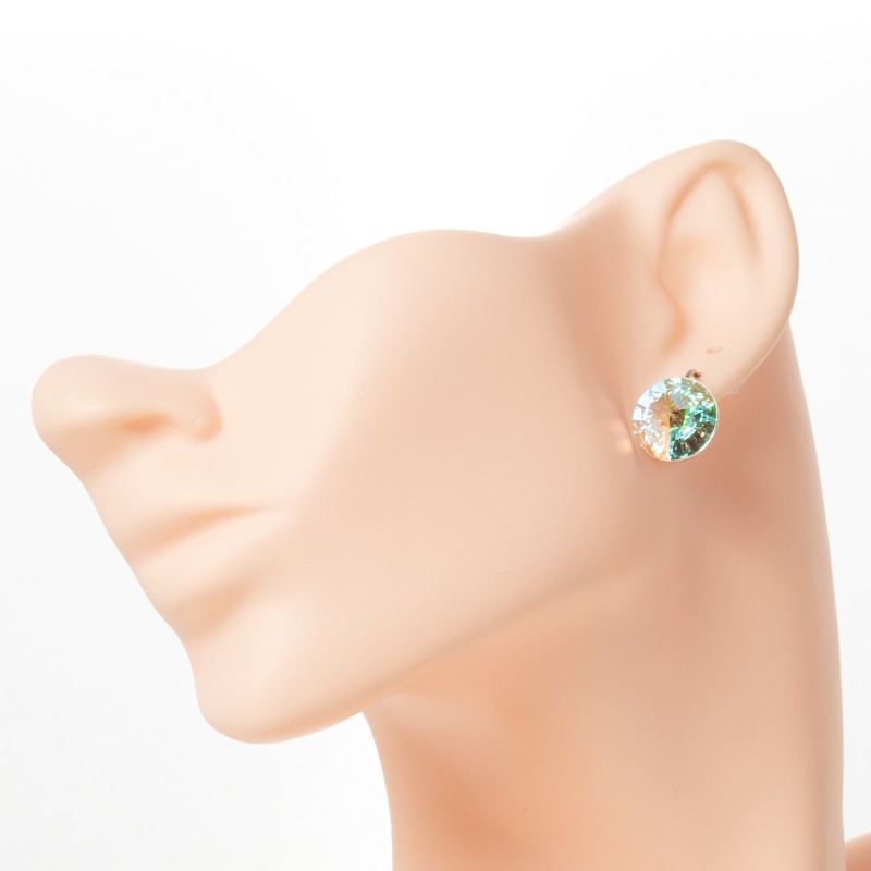 SWAROWSKI auskari ar rodija pārklājumu