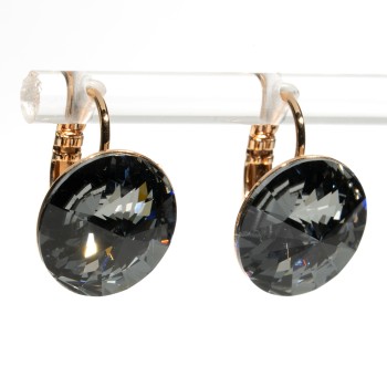 SWAROWSKI auskari apzeltīti