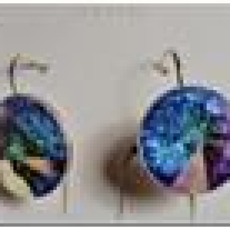 SWAROWSKI auskari apzeltīti