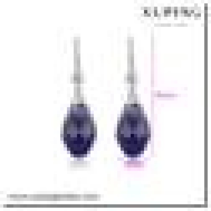 SWAROWSKI auskari ar rodija pārklājumu