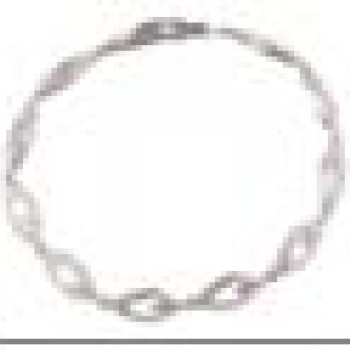 Rokassprādze ar rodija pārklājumu