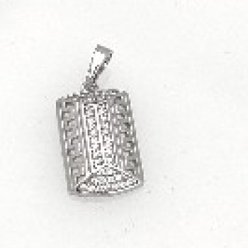 Kulons ar rodija pārklājumu