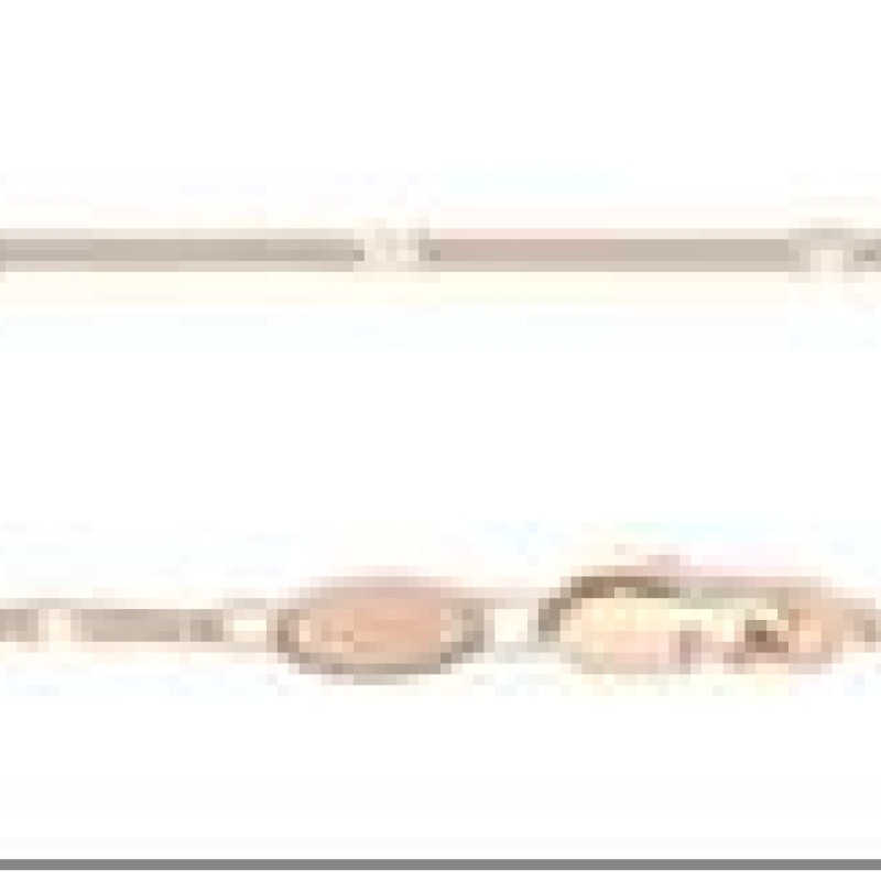 Apzeltītā ķēdīte Klasisks pinums ar saules staru Fancy posmiem