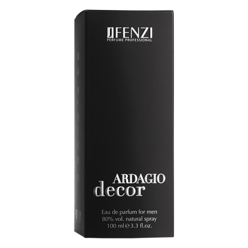 JFENZI ARDAGIO DECOR MEN vīriešu smaržūdens 100ml