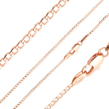 Apzeltītā ķēdīte Klasiskās ķēdes ar apmales posmu virkne