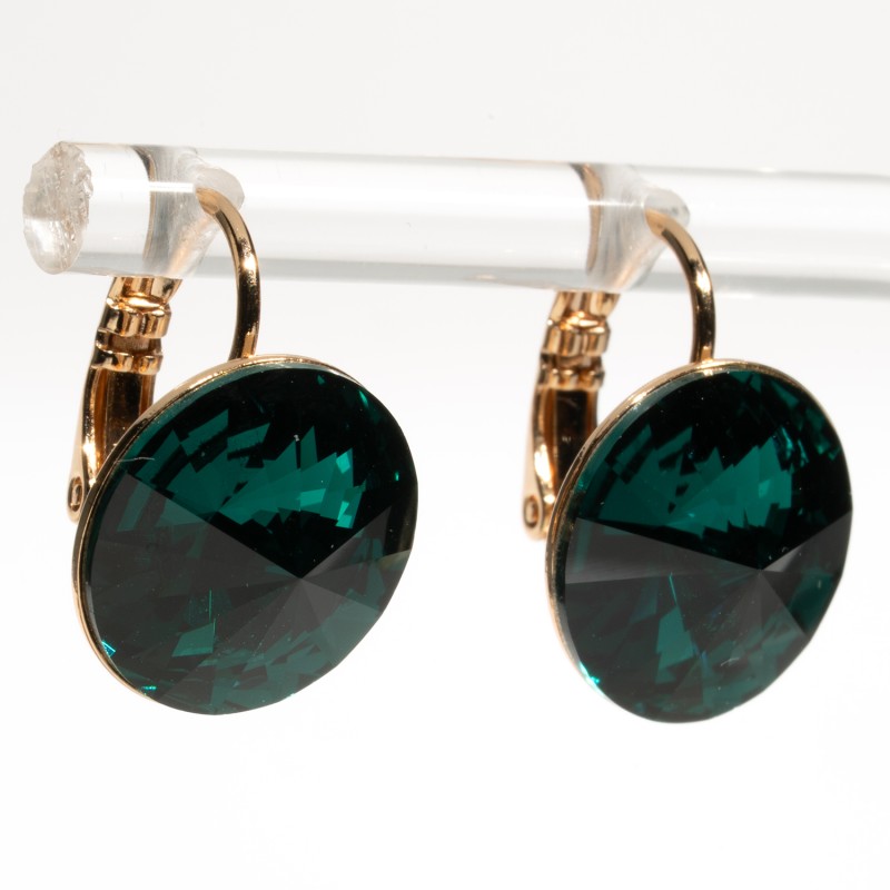 SWAROWSKI auskari apzeltīti