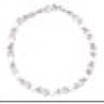 Rokassprādze ar rodija pārklājumu