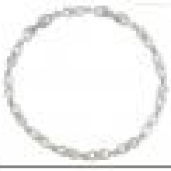 Rokassprādze ar rodija pārklājumu