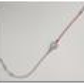 Rokassprādze ar rodija pārklājumu