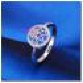 Gredzens ar rodija pārklājumu