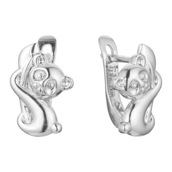 Auskari ar rodija pārklājumu