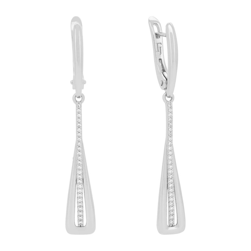 Auskari ar rodija pārklājumu