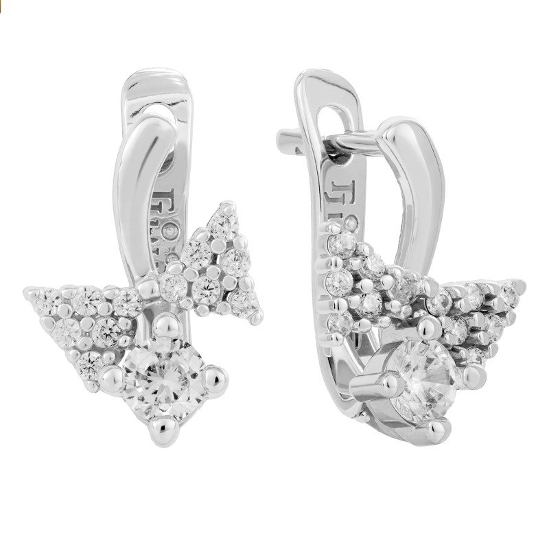 Auskari ar rodija pārklājumu