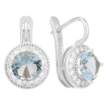 Auskari ar rodija pārklājumu