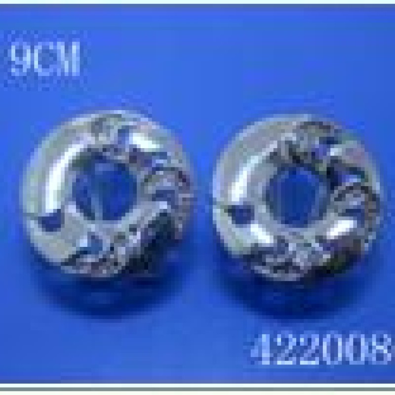 Auskari ar rodija pārklājumu