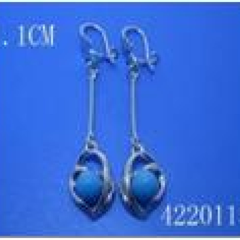 Auskari ar rodija pārklājumu