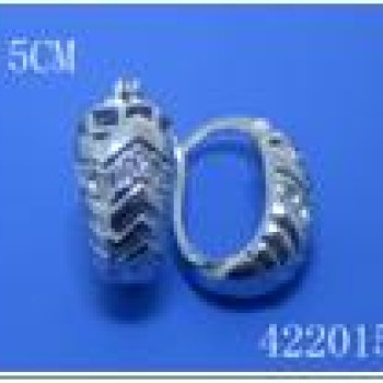 Auskari ar rodija pārklājumu