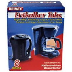 Intensīvas atkaļķošanas tabletes Reinex 8gab.