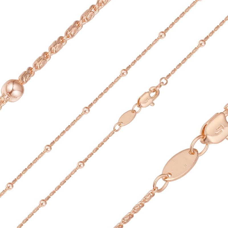 Apzeltītā ķēdīte Bumbiņu un gliemežu posmu virkne