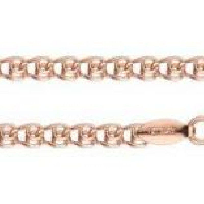 Apzeltītā ķēdīte Love austu stiepļu posmu pinums