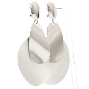 Auskari ar rodija pārklājumu