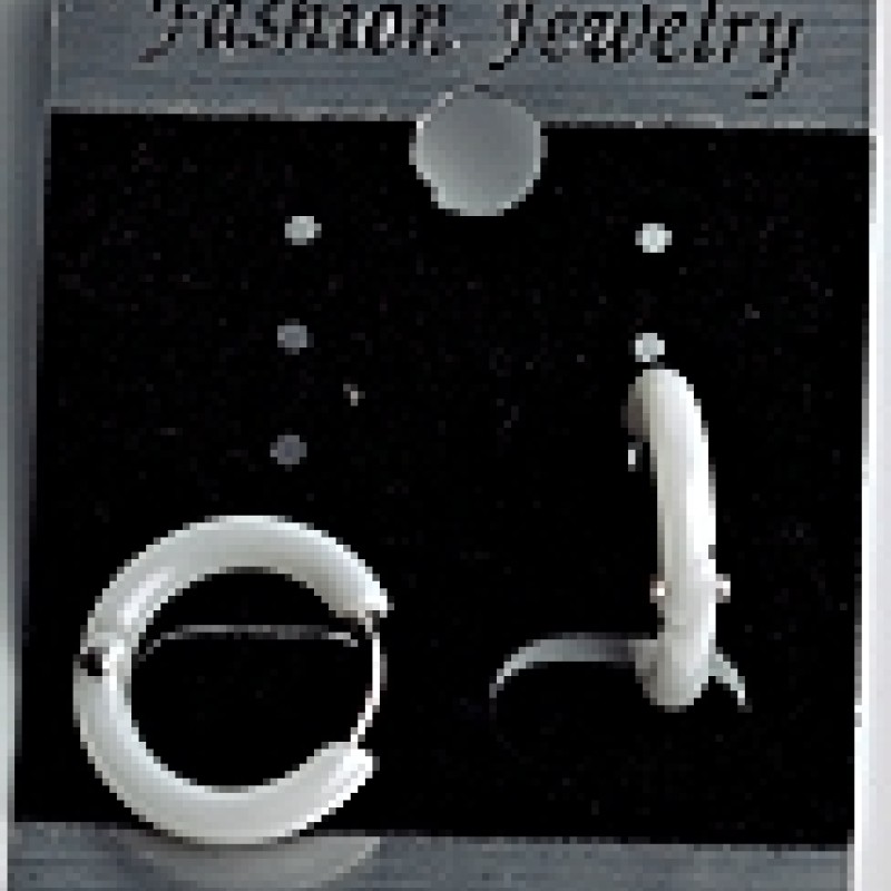 Auskari ar rodija pārklājumu un keramiku