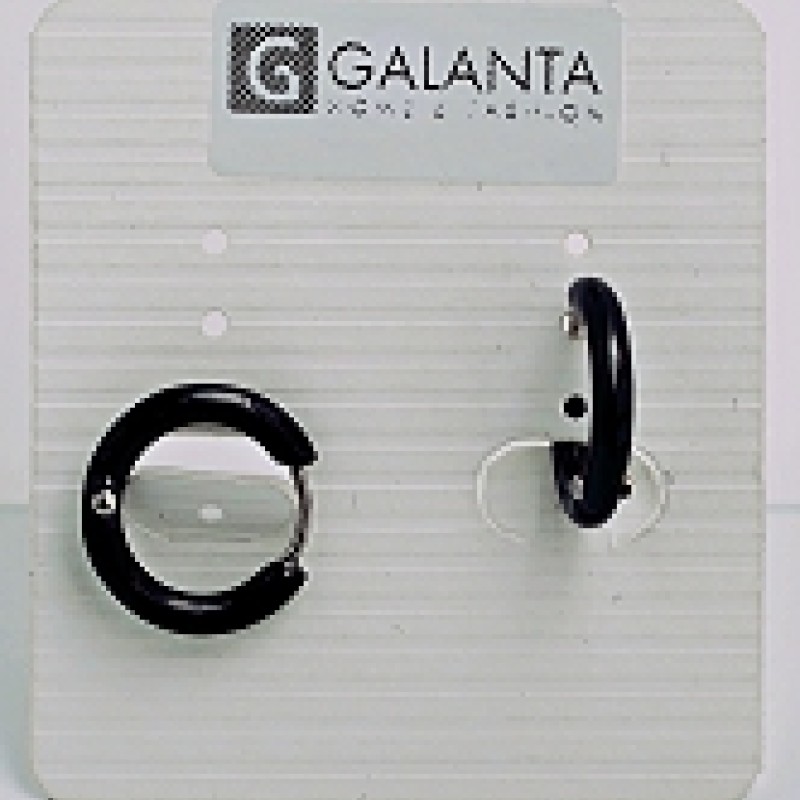 Auskari ar rodija pārklājumu un keramiku