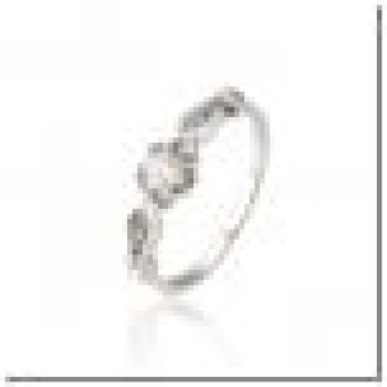 Gredzens ar rodija pārklājumu