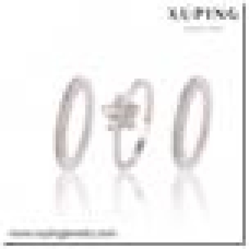 Gredzens ar rodija pārklājumu