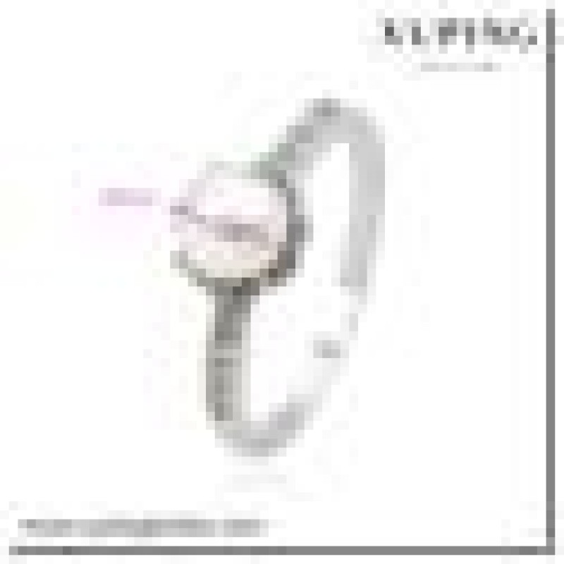 Gredzens ar rodija pārklājumu