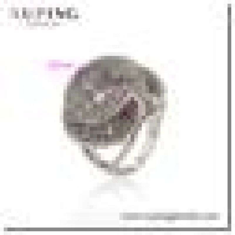 Gredzens ar rodija pārklājumu