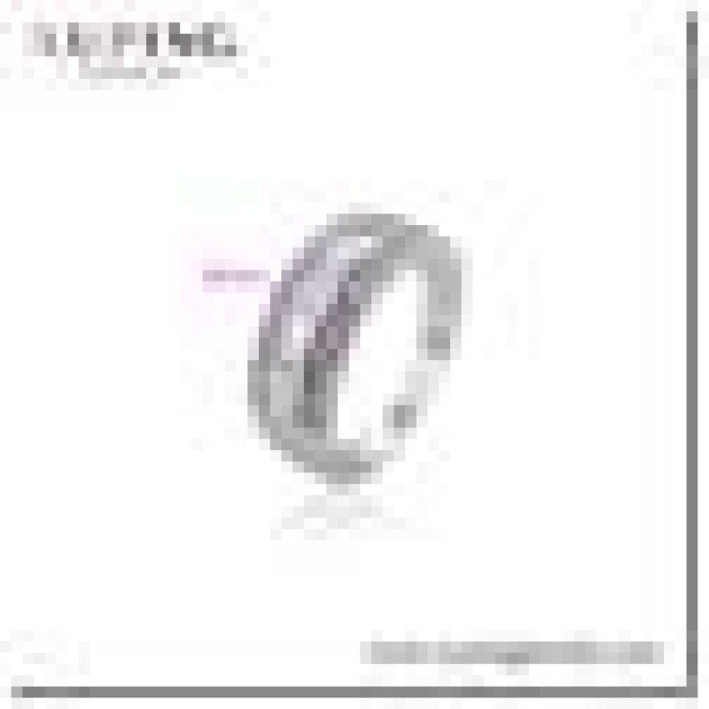 Gredzens ar rodija pārklājumu