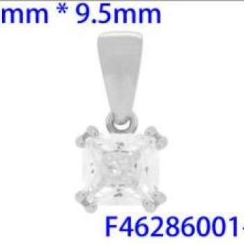 Kulons ar rodija pārklājumu