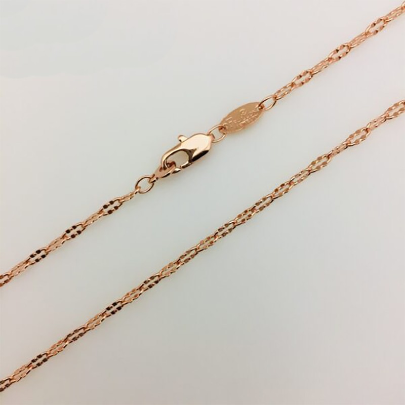 Apzeltītā ķēdīte Sequin posmu virkne