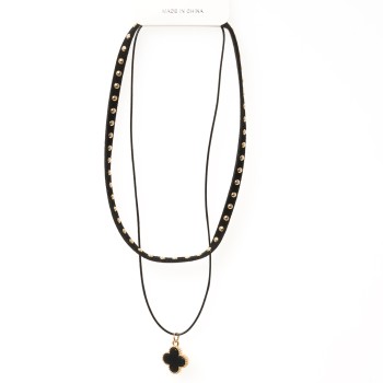 Čokeris Fashion Yewelry dekoratīvais ar kulonu