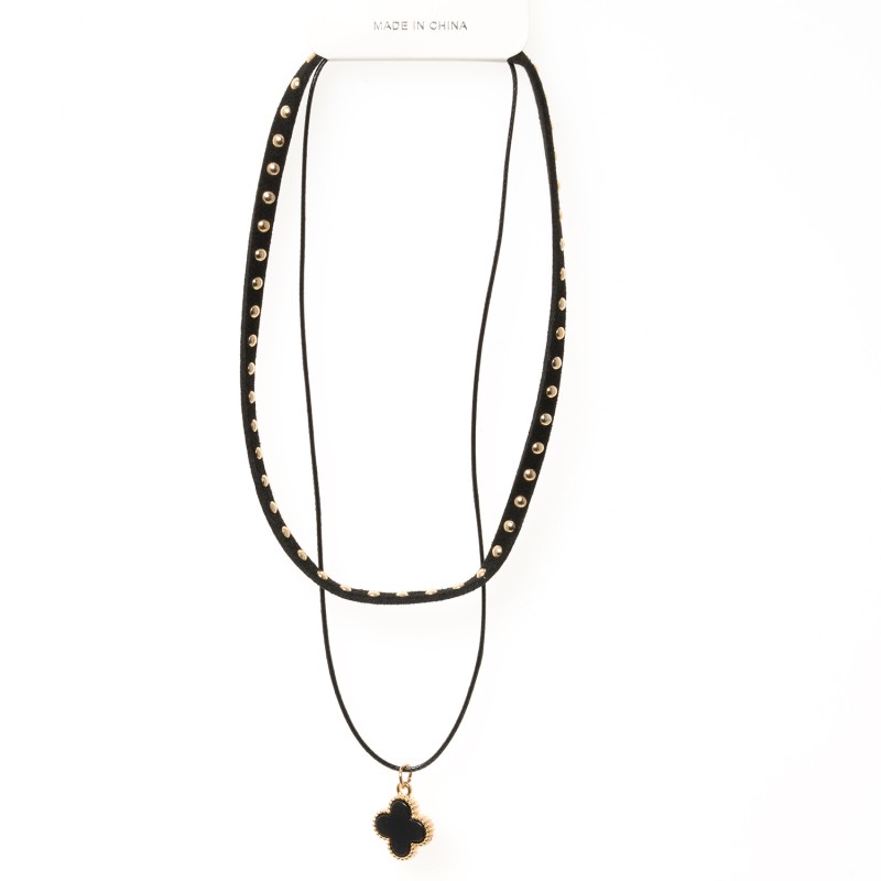 Čokeris Fashion Yewelry dekoratīvais ar kulonu