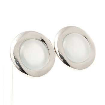 Klipši ar rodija pārklājumu Fashion Yewelry