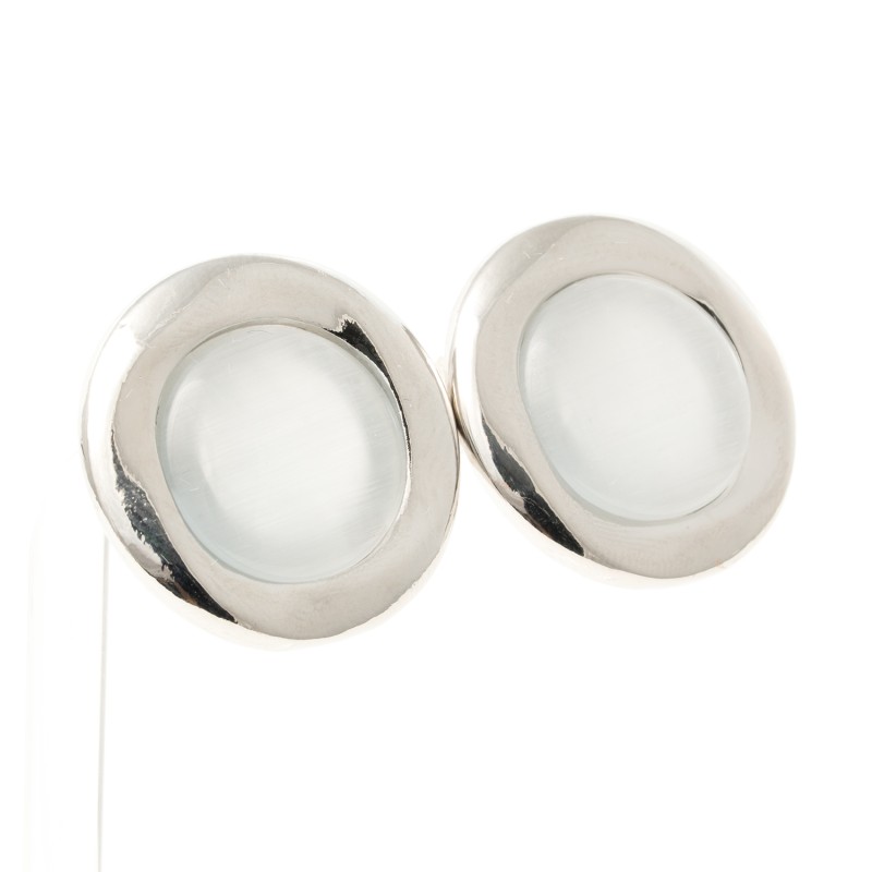 Klipši ar rodija pārklājumu Fashion Yewelry