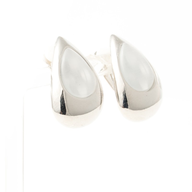 Klipši ar rodija pārklājumu Fashion Yewelry