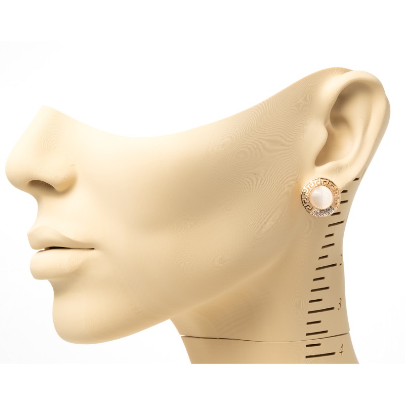 apzeltīti klipši Fashion Yewelry