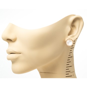 apzeltīti klipši Fashion Yewelry