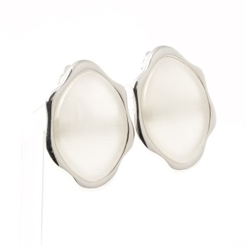 klipši ar rodija pārklājumu Fashion Yewelry