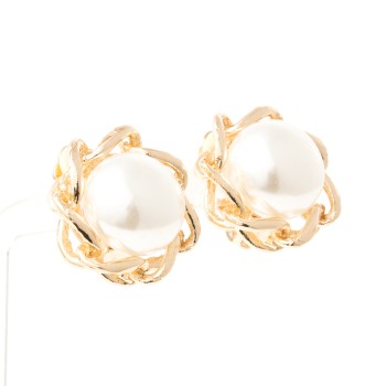 apzeltīti klipši Fashion Yewelry