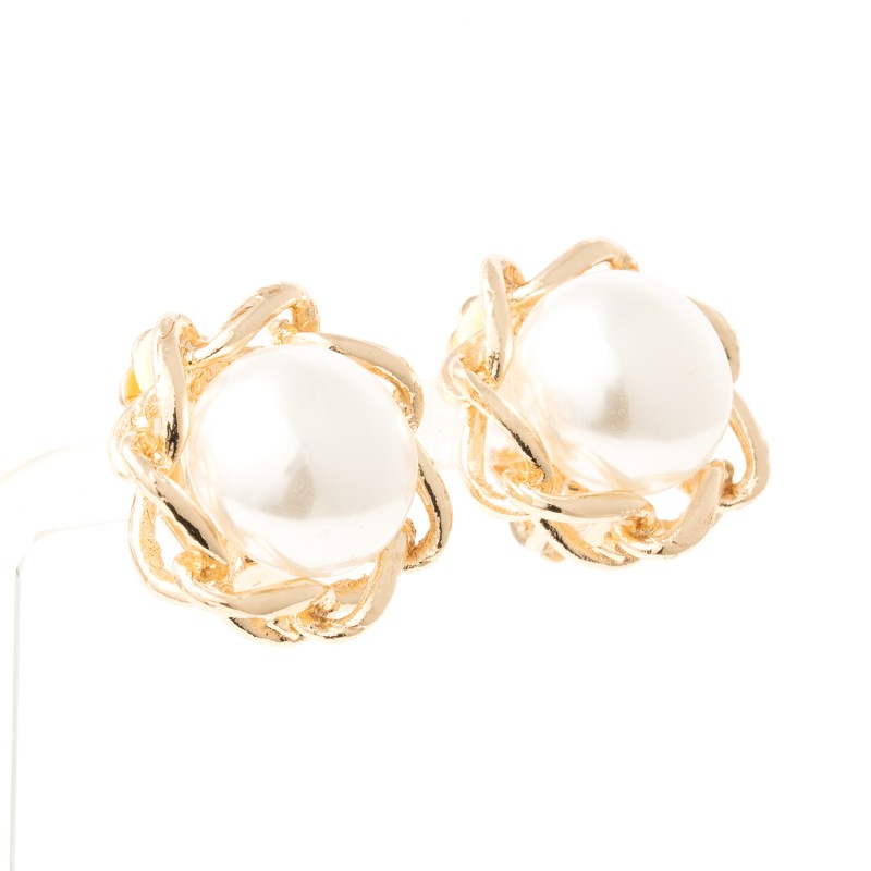 apzeltīti klipši Fashion Yewelry