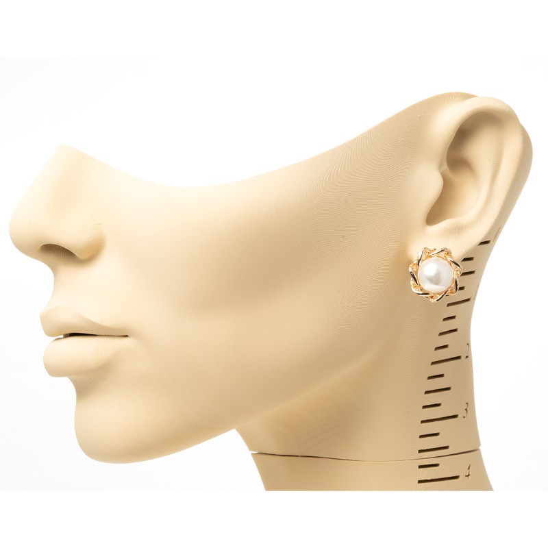 apzeltīti klipši Fashion Yewelry